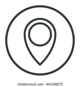 Icon on the map point
