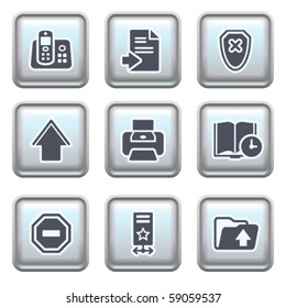 Icon on metal button 4