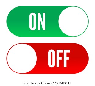 icon on off illustration vector download eps 