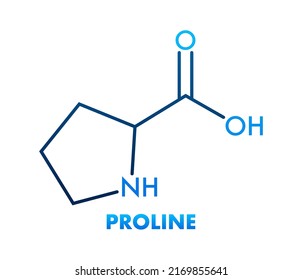 Icon on purple backdrop. Proline formula, great design for any purposes