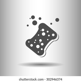 icon on sponge