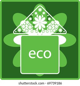 Icon on a theme ecology