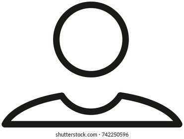 icon one person 