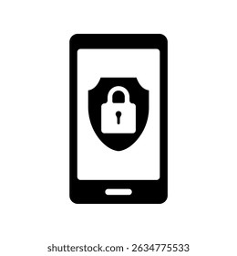 Icon a online protection, isolated against a clean background.