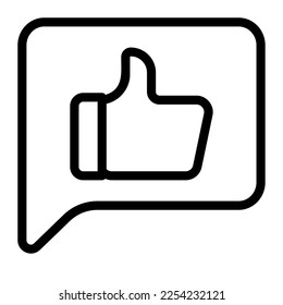 Icon online shop feedback Illustration for web app etc