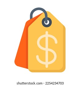 Icon online shop price tag Illustration for web app etc