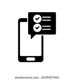 Icon a online task, isolated against a clean background.