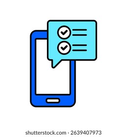 Icon a online task, isolated against a clean background.