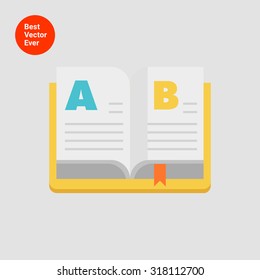Icon of open book