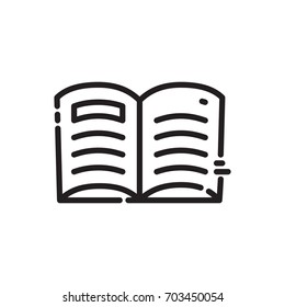 icon open book