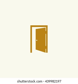 Icon open door.