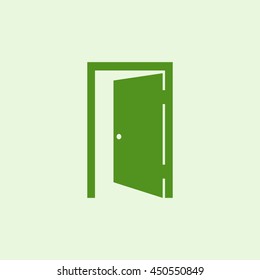 Icon open door.