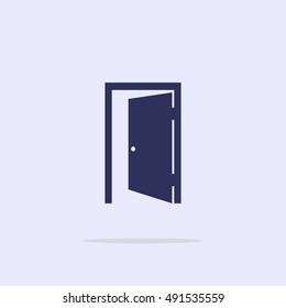 Icon open door.