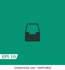 Icon Open empty box.