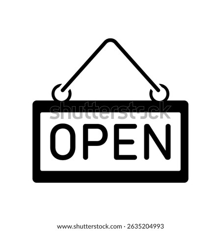 Icon a open, isolated against a clean background.