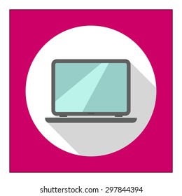 Icon of open laptop