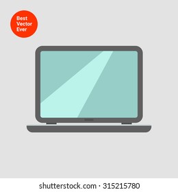 Icon of open laptop