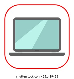 Icon of open laptop