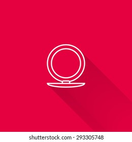 Icon of open pocket mirror