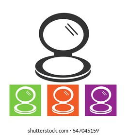Icon of open pocket mirror
