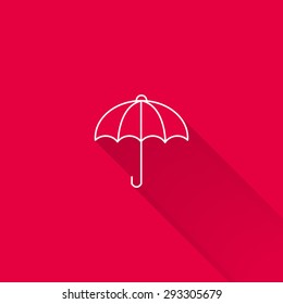 Icon of open umbrella