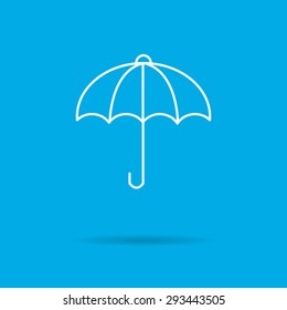 Icon of open umbrella