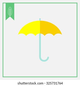 Icon of open umbrella