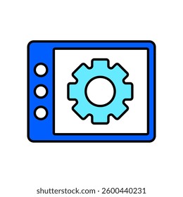 Icon a option panel, isolated against a clean background.
