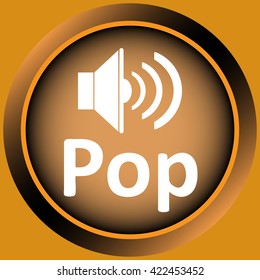 Icon orange pop loudspeaker