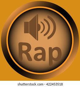 Icon orange ring loudspeaker