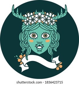 icon of orc druid character face