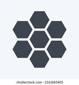 Icon Organizational Structure. suitable for Community symbol. glyph style. simple design editable. design template vector. simple symbol illustration