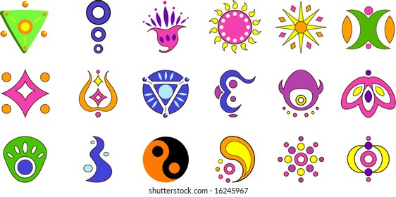 Icon, ornaments