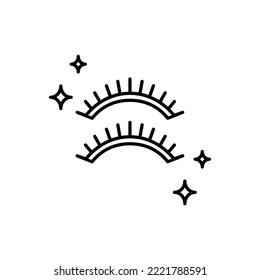 icon outline about makeup tools, salon, beauty, cosmetics, woman. editable color stroke. outline icon style.