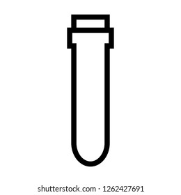 Icon Outline Bottle isolated on white background. Magic Potion in Flask. Vector illustration for your design, game, card, web.