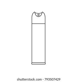 Icon outline bottle spray air freshener