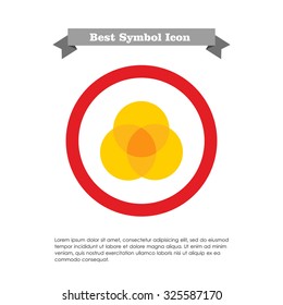 Icon of overlapped circular diagrams