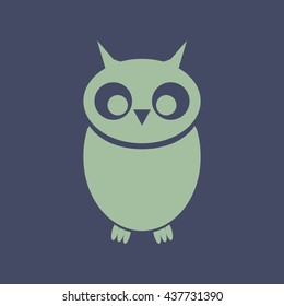 Icon of Owlet. Eps-10.