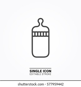 Icon pacifier Single Icon  Graphic Design