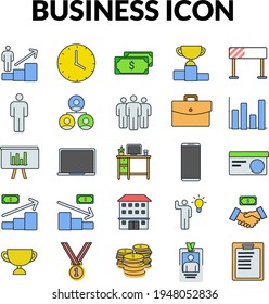 Ein Icon-Paket über Unternehmen