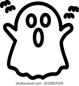 Paquete de iconos que contiene Halloween, fantasma, dulces, truco o trato y misterio