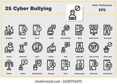 Icon Pack Cyber Bullying Best Quality