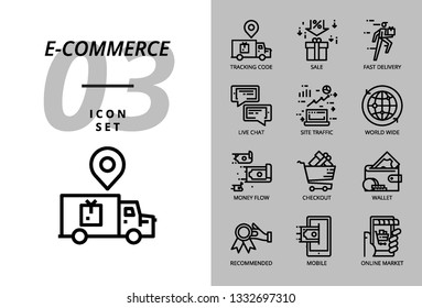 Icon pack for e-commerce