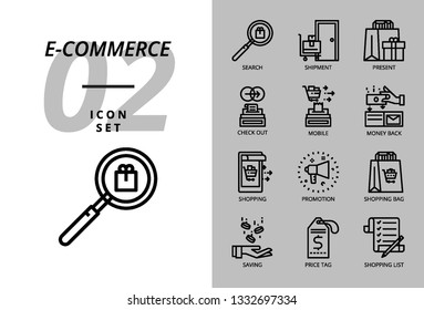 Icon pack for e-commerce