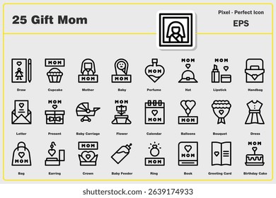 Icon Pack Gift Mom Best Quality