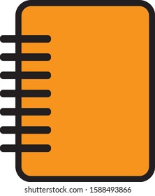 icon pack orange & black.Trendy flat line icon pack for designers and developers. Icons for creative process, design, art, movie, photography, literature, painting, product development, for mobile and