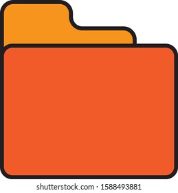 icon pack orange & black.Trendy flat line icon pack for designers and developers. Icons for creative process, design, art, movie, photography, literature, painting, product development, for mobile and