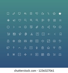 Icon Pack - Sharp corners