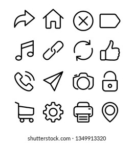 icon pack social media c