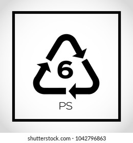 Icon package. 6 Polystyrene - PACKAGING - PICTORIAL MARKING FOR HANDLING OF GOODS (ISO) – Distribution packaging – Graphical symbols for handling and storage of packages